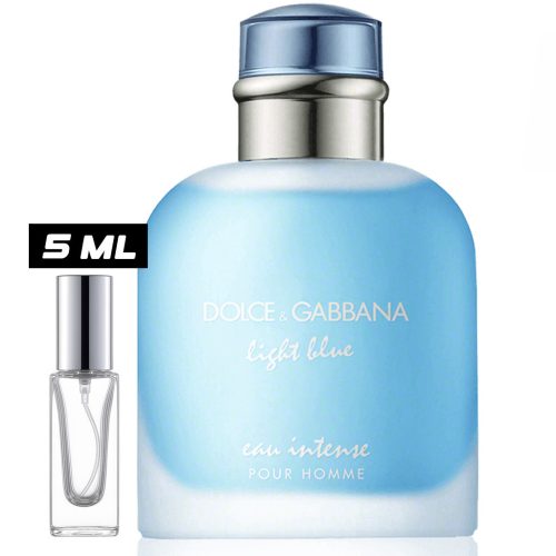 Dolce & Gabbana Light Blue Pour Homme Eau Intense  (5 ML) Eau de Parfum