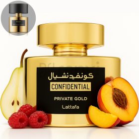 Lattafa Confidential Private Gold (100 ML) Eau de Parfum