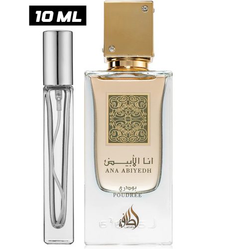 Lattafa Ana Abiyedh Poudree (10 ML) Eau de Parfum