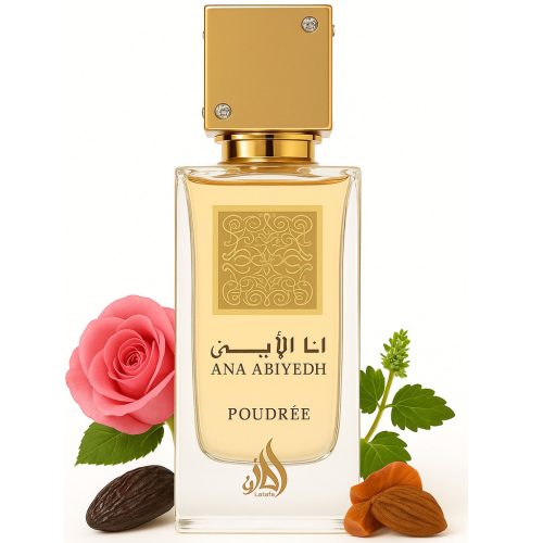 Lattafa Ana Abiyedh Poudree (60 ML) Eau de Parfum