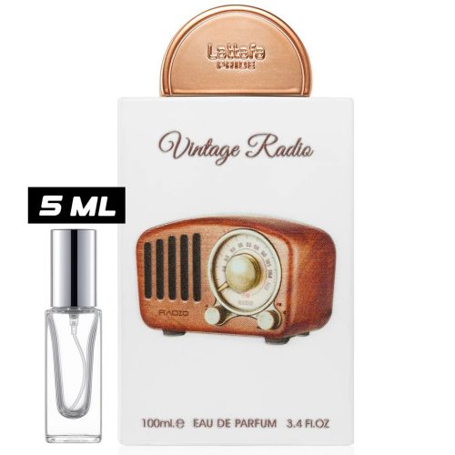 Lattafa Pride Vintage Radio (5 ML) Eau de Parfum